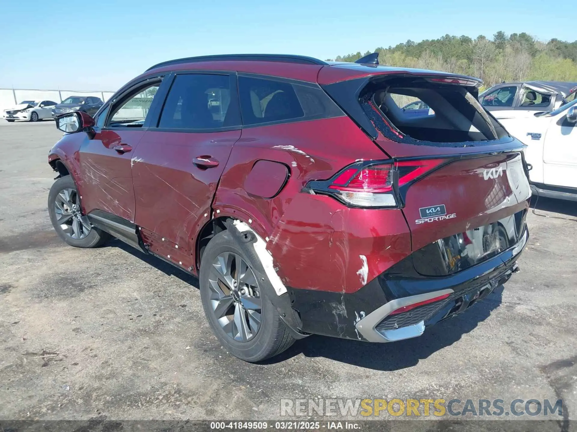 3 Photograph of a damaged car 5XYK43AF8PG067242 KIA SPORTAGE 2023