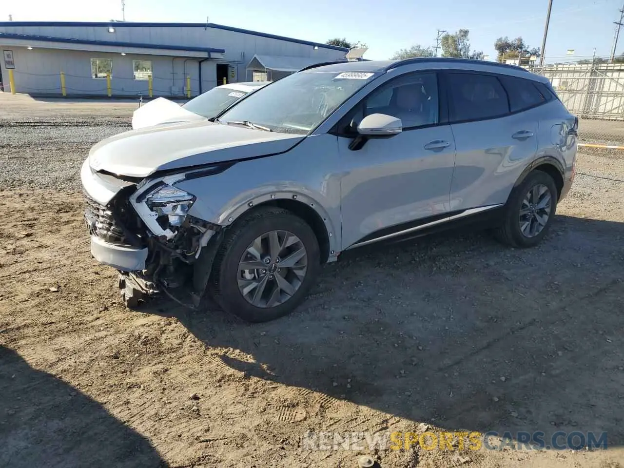 1 Photograph of a damaged car 5XYK43AF8PG133627 KIA SPORTAGE 2023