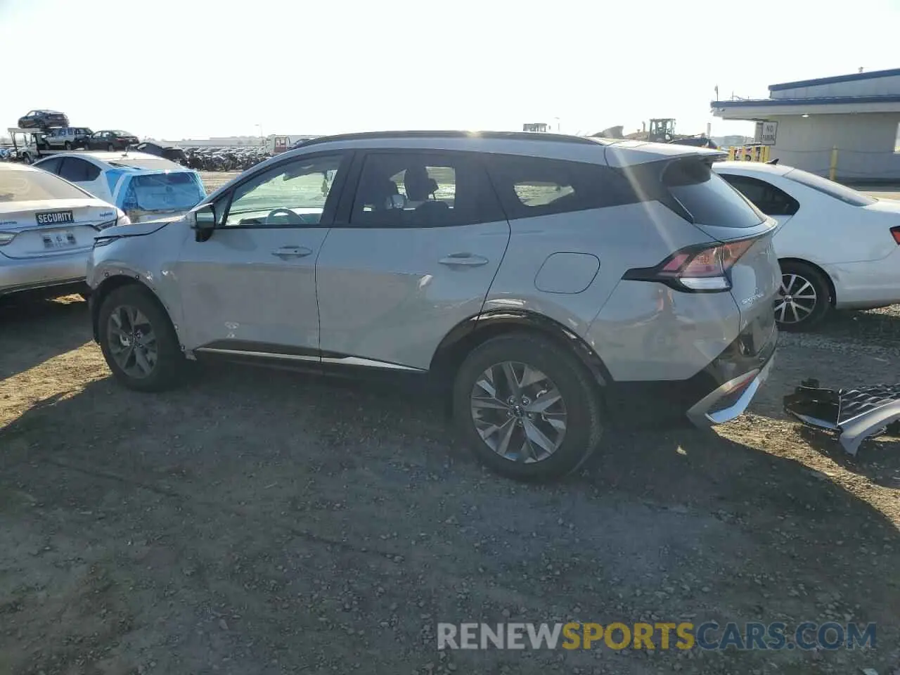 2 Photograph of a damaged car 5XYK43AF8PG133627 KIA SPORTAGE 2023