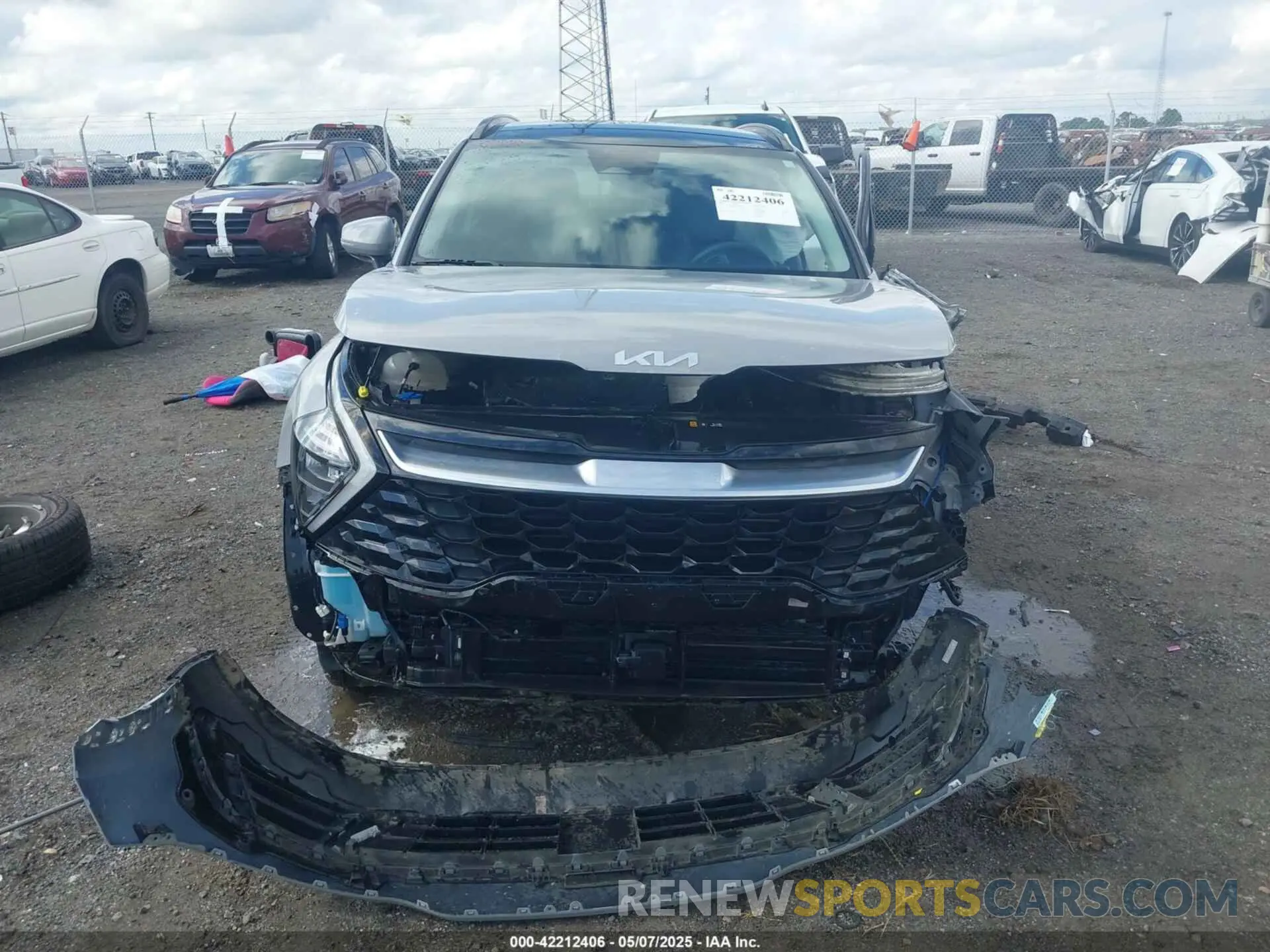 13 Photograph of a damaged car 5XYK43AF9P0G04583 KIA SPORTAGE 2023