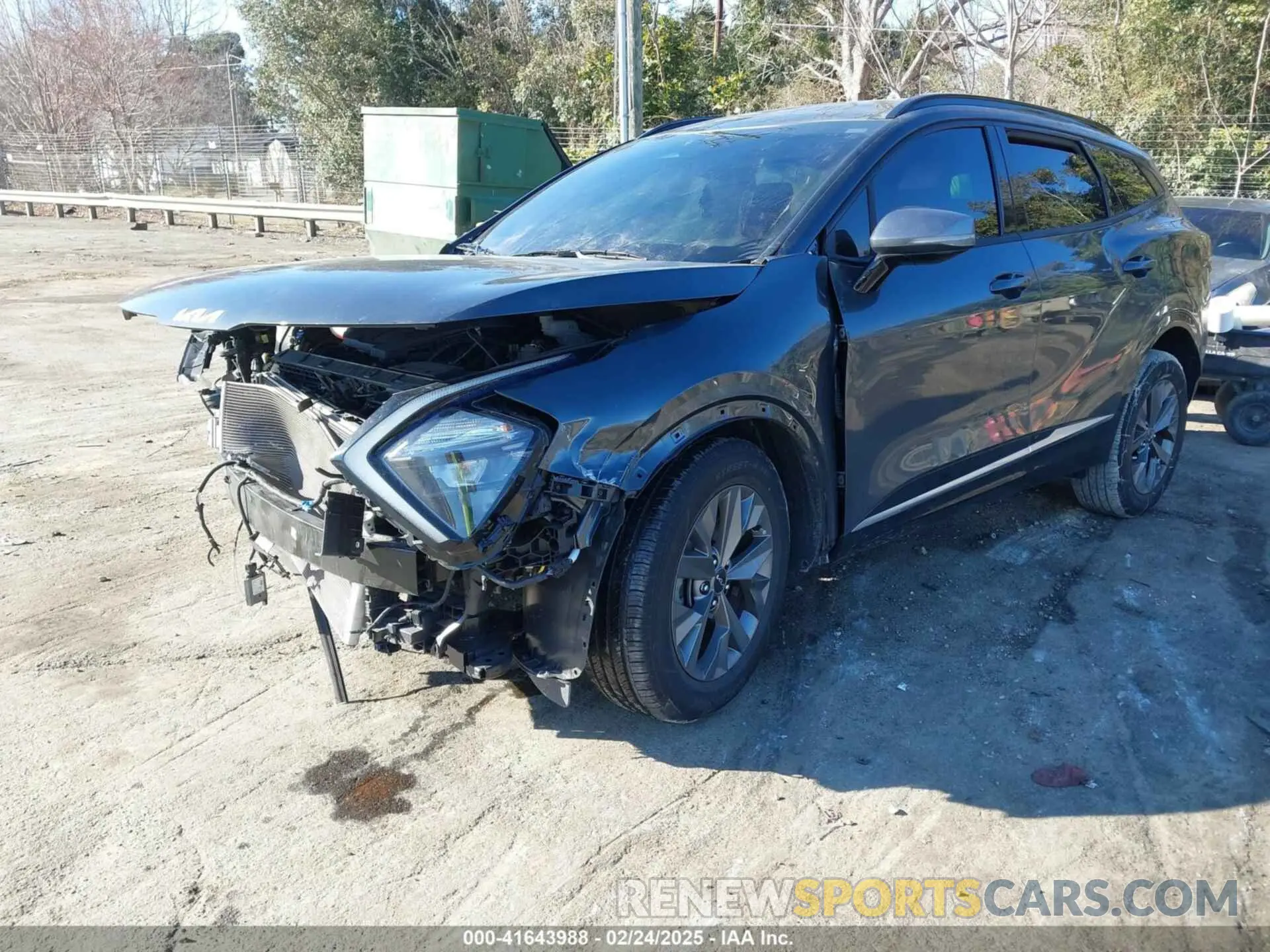 2 Photograph of a damaged car 5XYK43AFXPG033352 KIA SPORTAGE 2023