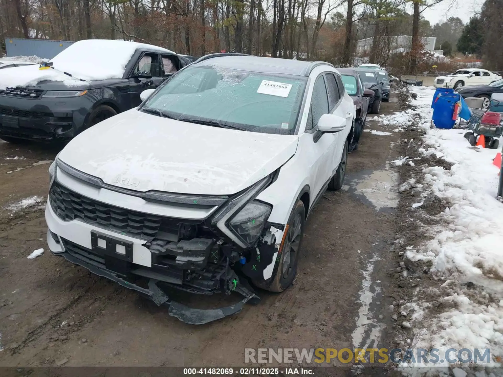 2 Photograph of a damaged car 5XYK43AFXPG069400 KIA SPORTAGE 2023