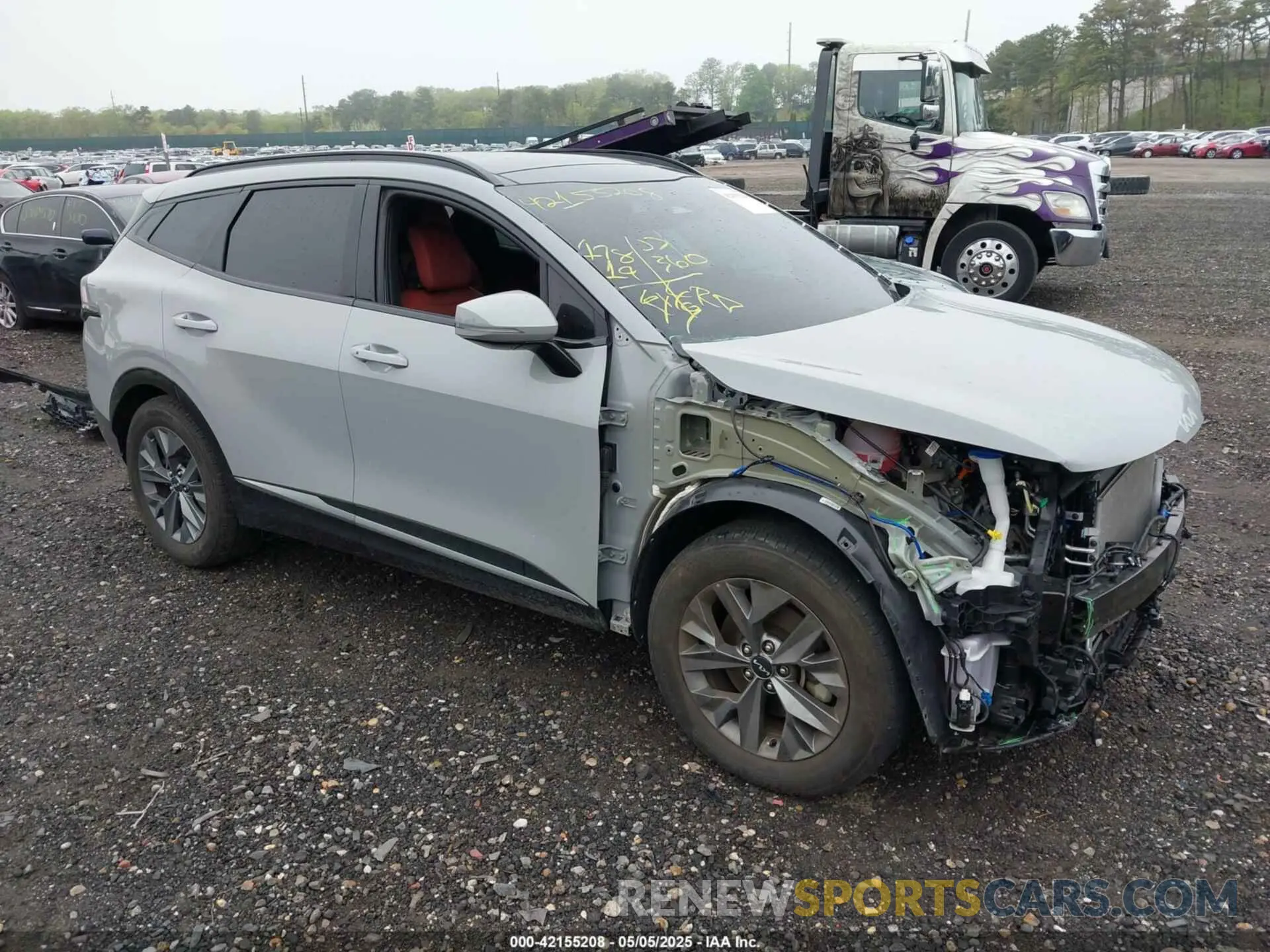 1 Photograph of a damaged car 5XYK43AFXPG087671 KIA SPORTAGE 2023