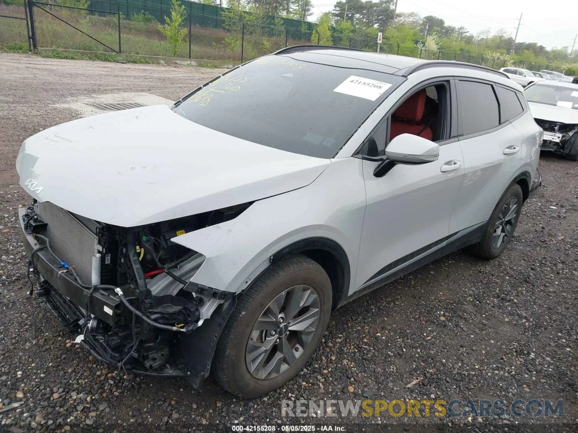 2 Photograph of a damaged car 5XYK43AFXPG087671 KIA SPORTAGE 2023