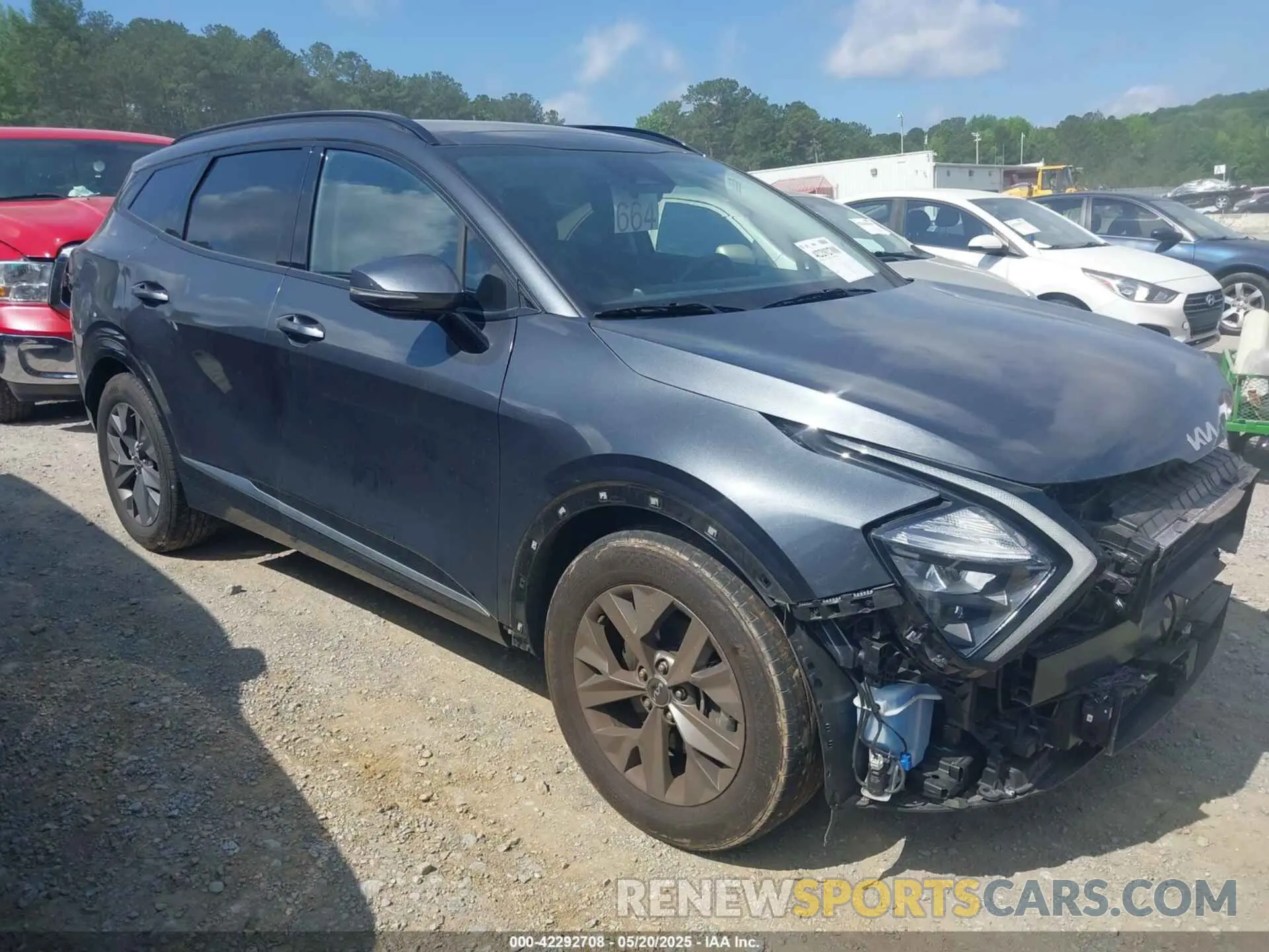 13 Photograph of a damaged car 5XYK43AFXPG108003 KIA SPORTAGE 2023