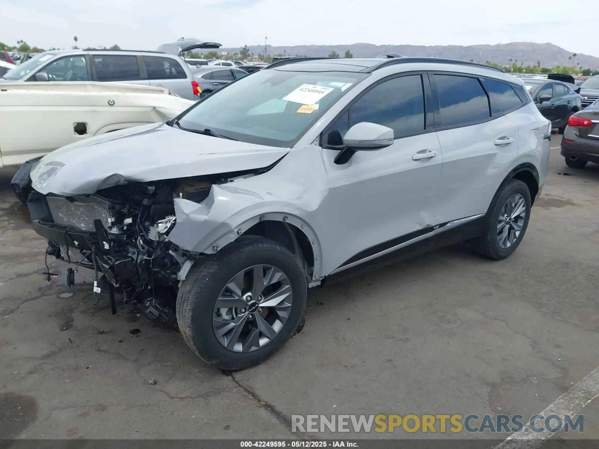2 Photograph of a damaged car 5XYK4CAF1PG081161 KIA SPORTAGE 2023