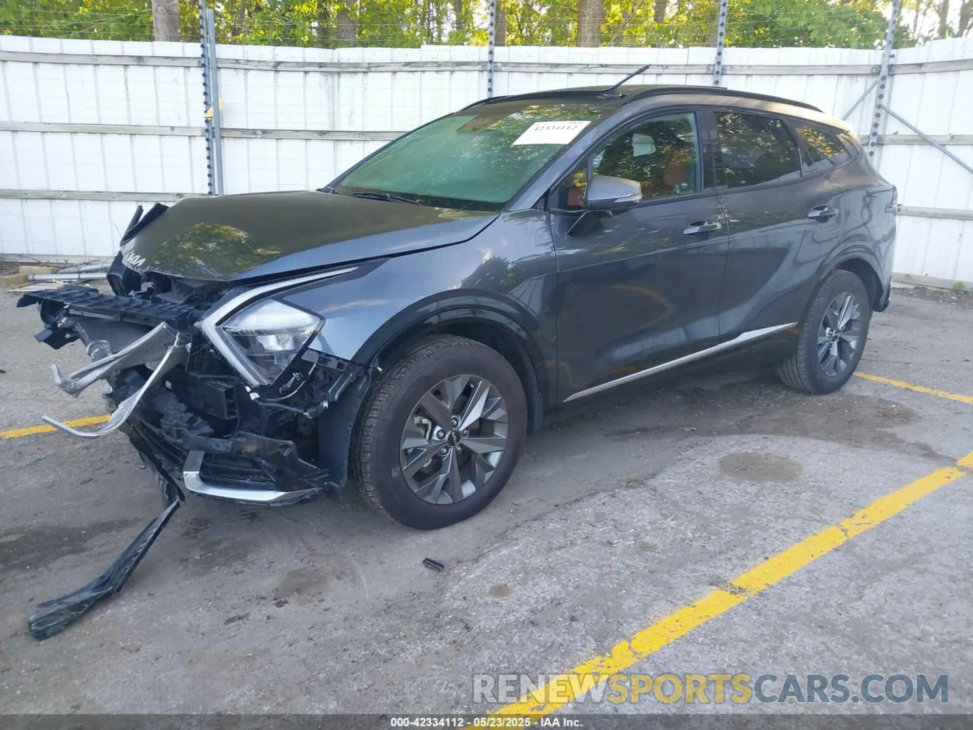 2 Photograph of a damaged car 5XYK4CAF5PG039821 KIA SPORTAGE 2023