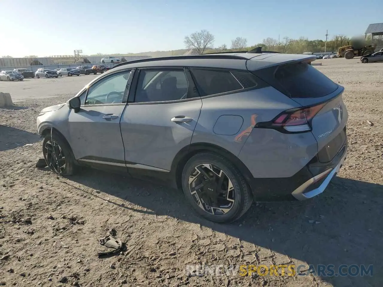 2 Photograph of a damaged car 5XYK53AF0PG050917 KIA SPORTAGE 2023