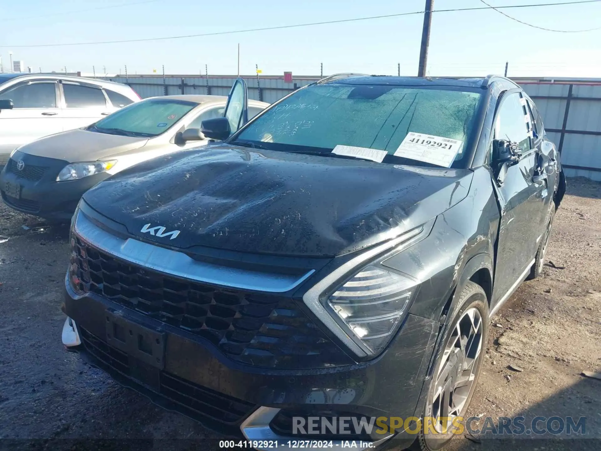 2 Photograph of a damaged car 5XYK53AF3PG025400 KIA SPORTAGE 2023