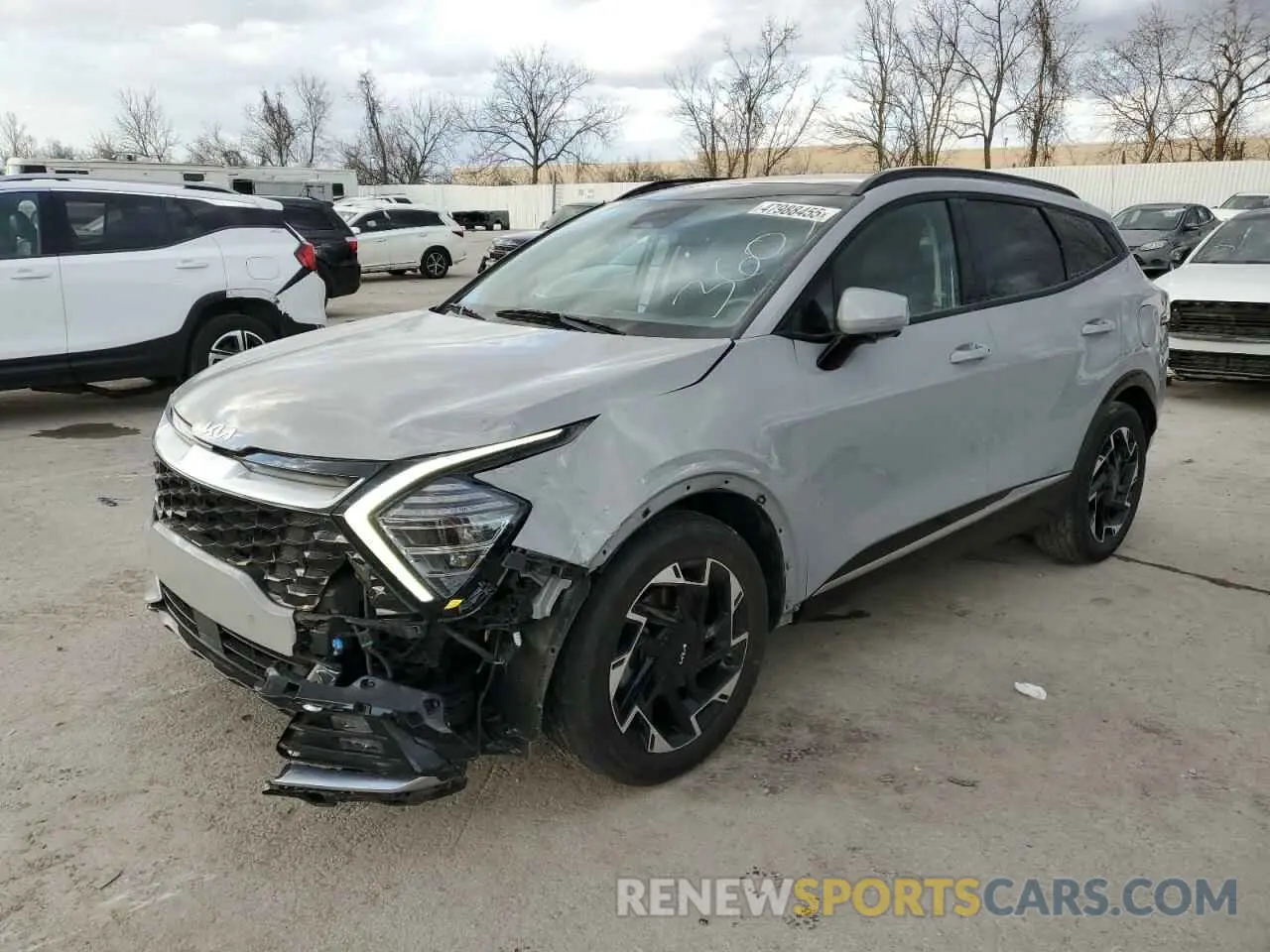 1 Photograph of a damaged car 5XYK53AF4PG039046 KIA SPORTAGE 2023