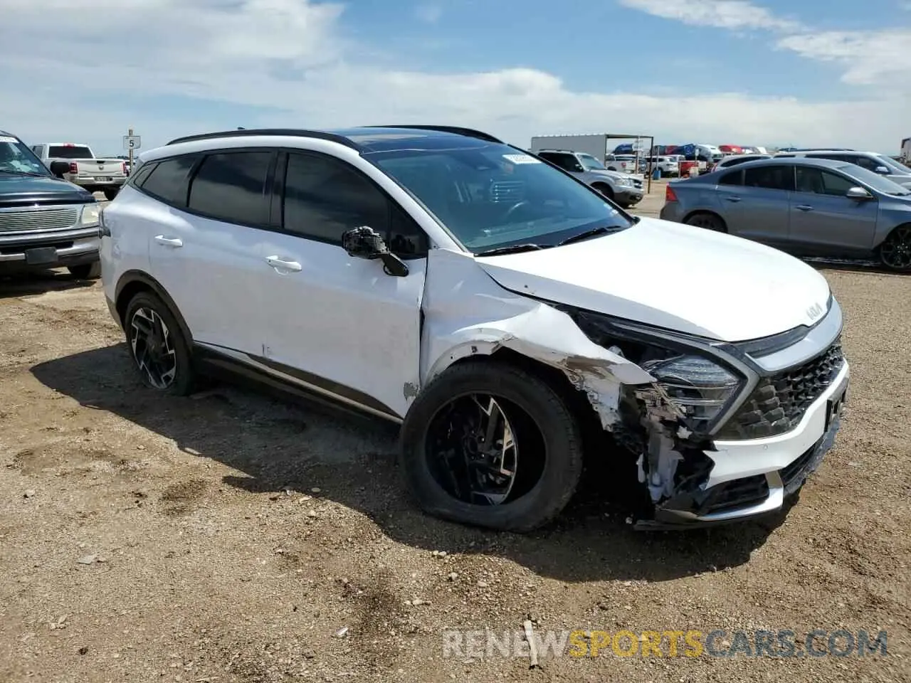 4 Photograph of a damaged car 5XYK53AF5PG013877 KIA SPORTAGE 2023