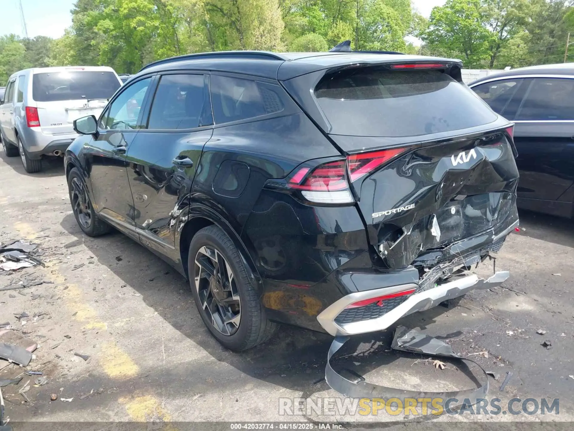 3 Photograph of a damaged car 5XYK53AF5PG015144 KIA SPORTAGE 2023