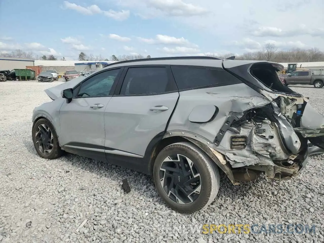 2 Photograph of a damaged car 5XYK53AF5PG103577 KIA SPORTAGE 2023