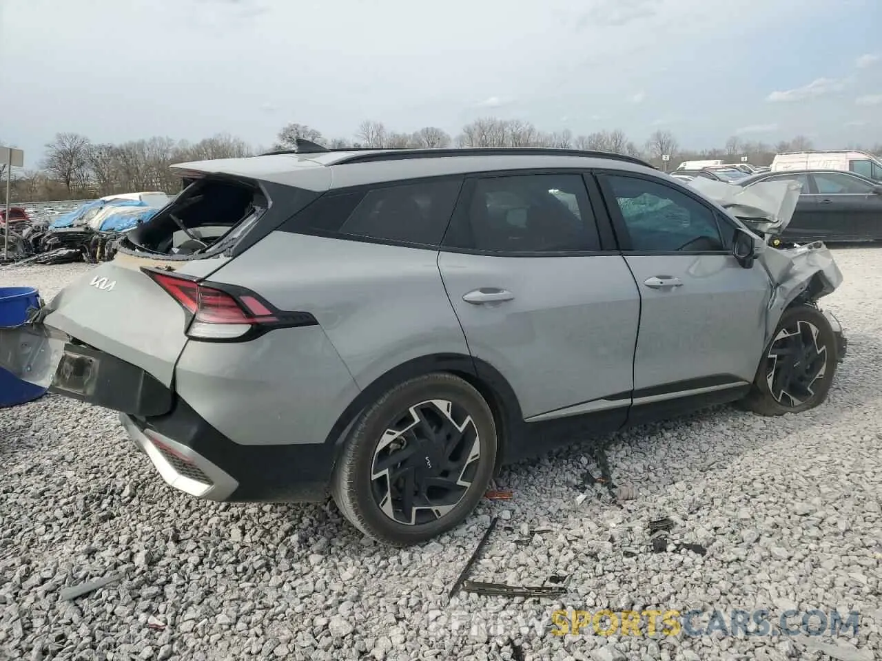 3 Photograph of a damaged car 5XYK53AF5PG103577 KIA SPORTAGE 2023