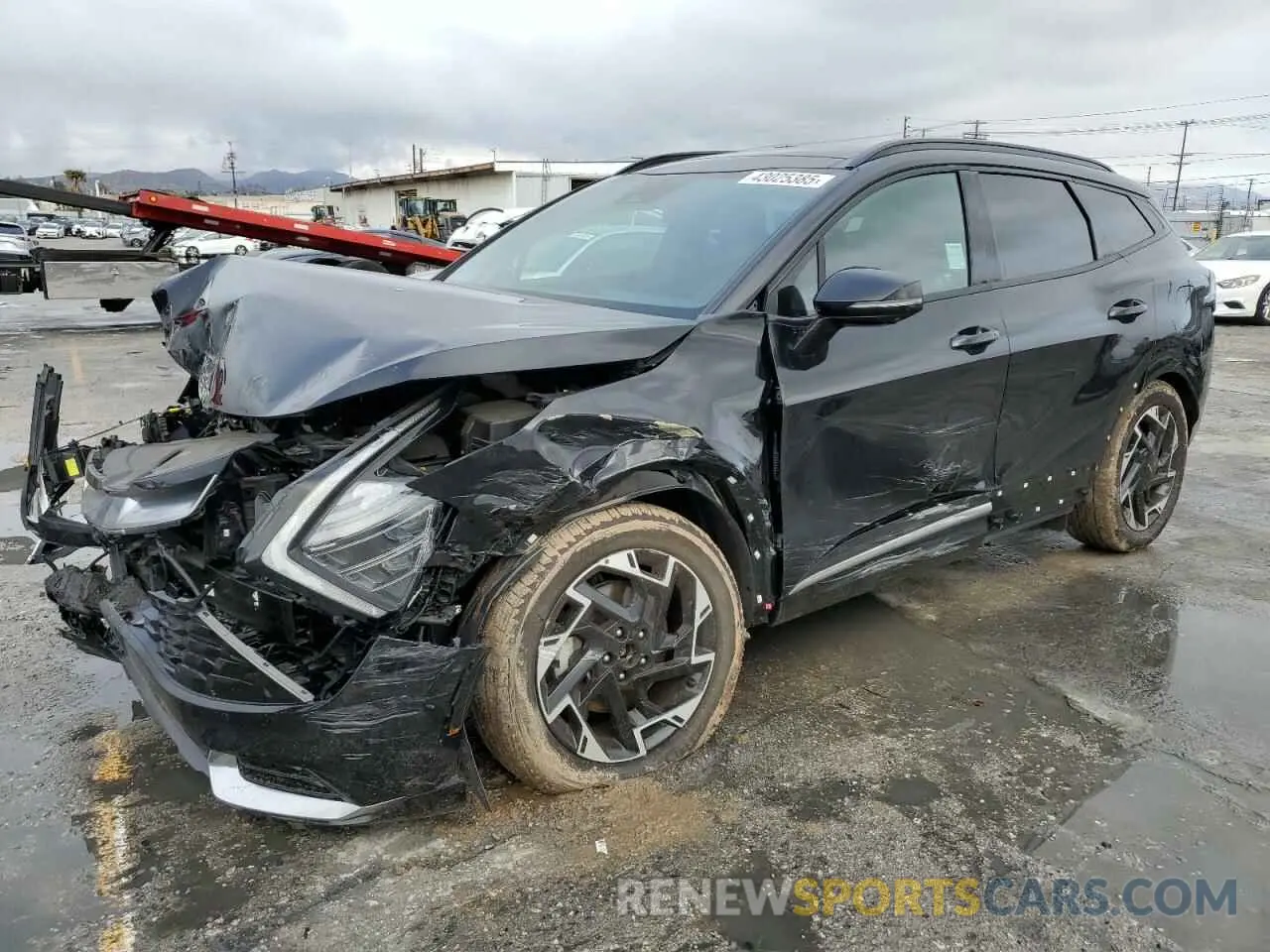 1 Photograph of a damaged car 5XYK53AF5PG123585 KIA SPORTAGE 2023