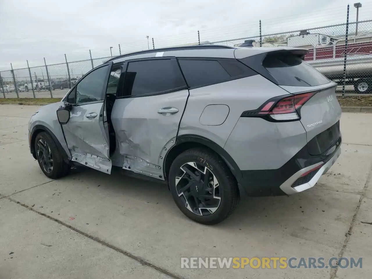 2 Photograph of a damaged car 5XYK53AF6PG114958 KIA SPORTAGE 2023