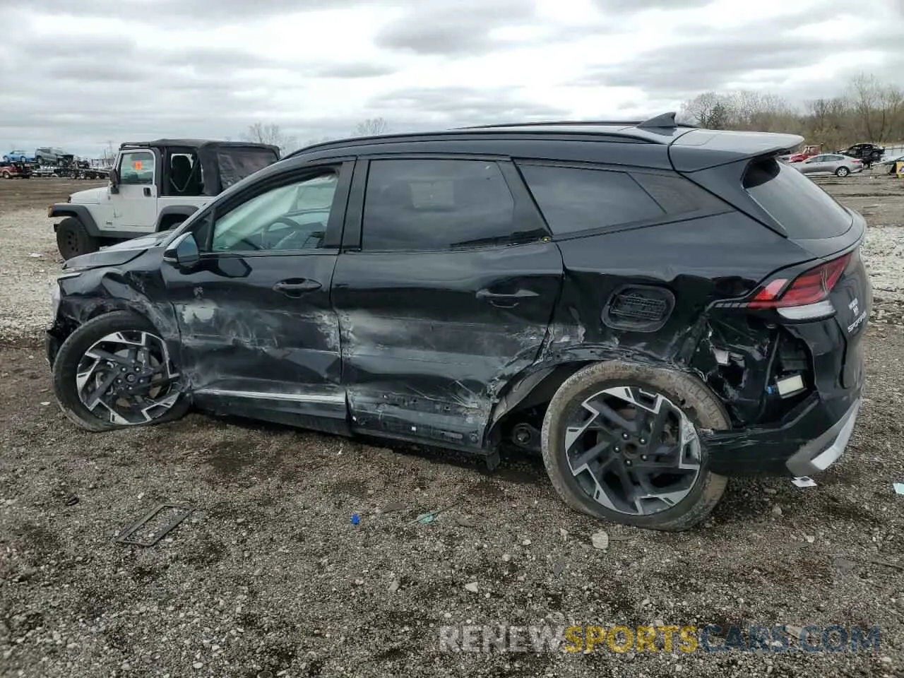 2 Photograph of a damaged car 5XYK53AF7PG017607 KIA SPORTAGE 2023
