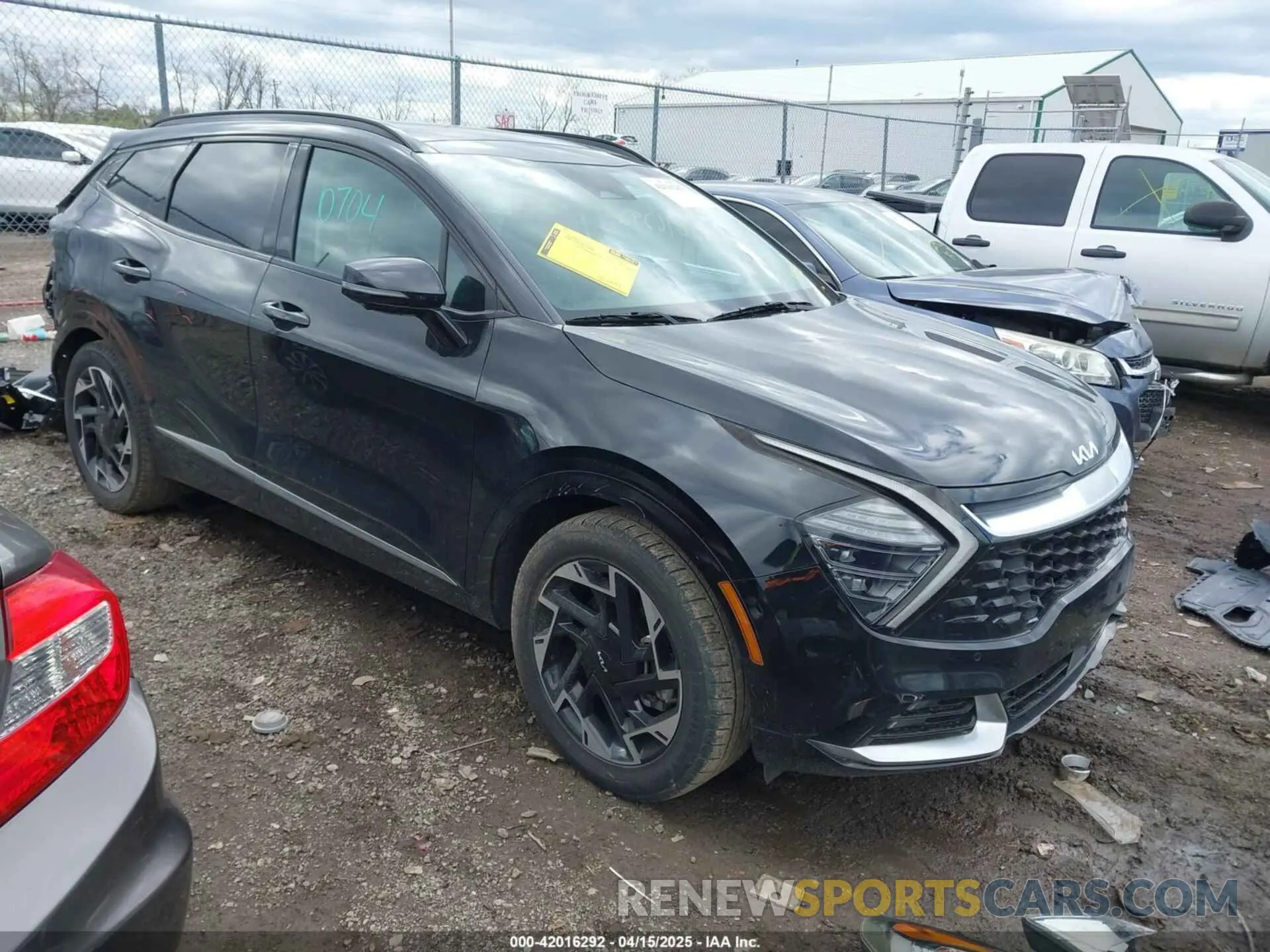1 Photograph of a damaged car 5XYK53AF7PG067195 KIA SPORTAGE 2023