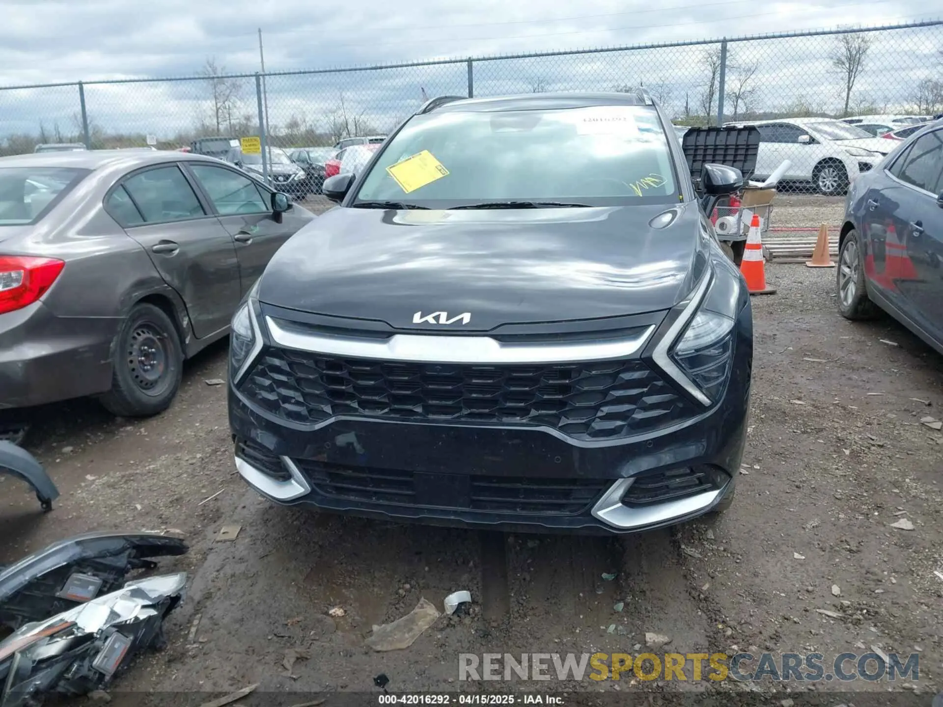 13 Photograph of a damaged car 5XYK53AF7PG067195 KIA SPORTAGE 2023