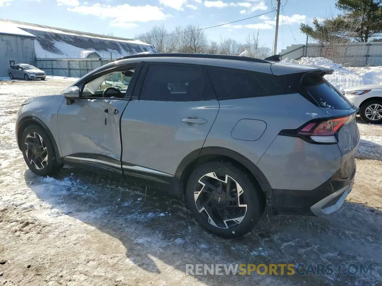 2 Photograph of a damaged car 5XYK53AFXPG049922 KIA SPORTAGE 2023