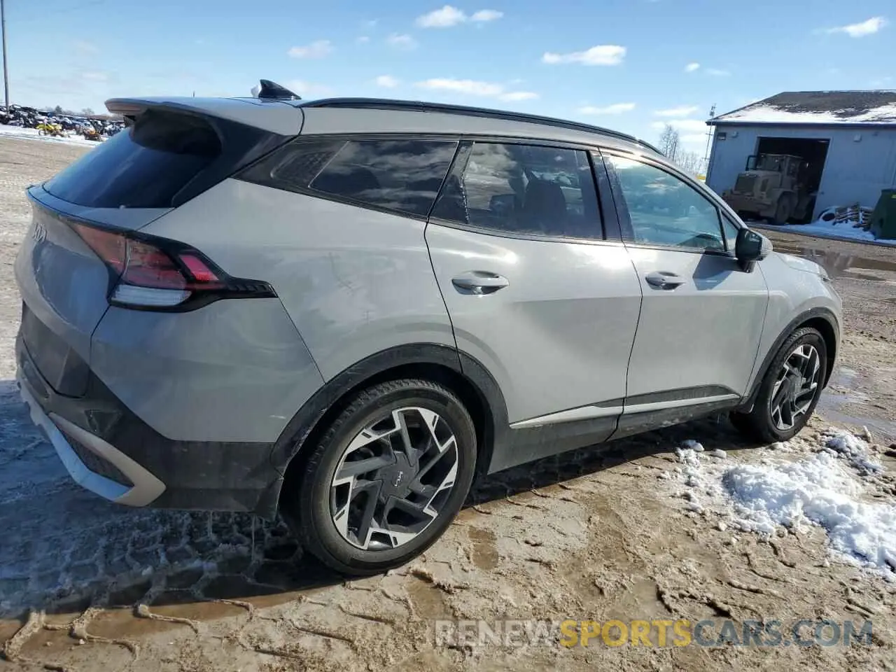 3 Photograph of a damaged car 5XYK53AFXPG049922 KIA SPORTAGE 2023