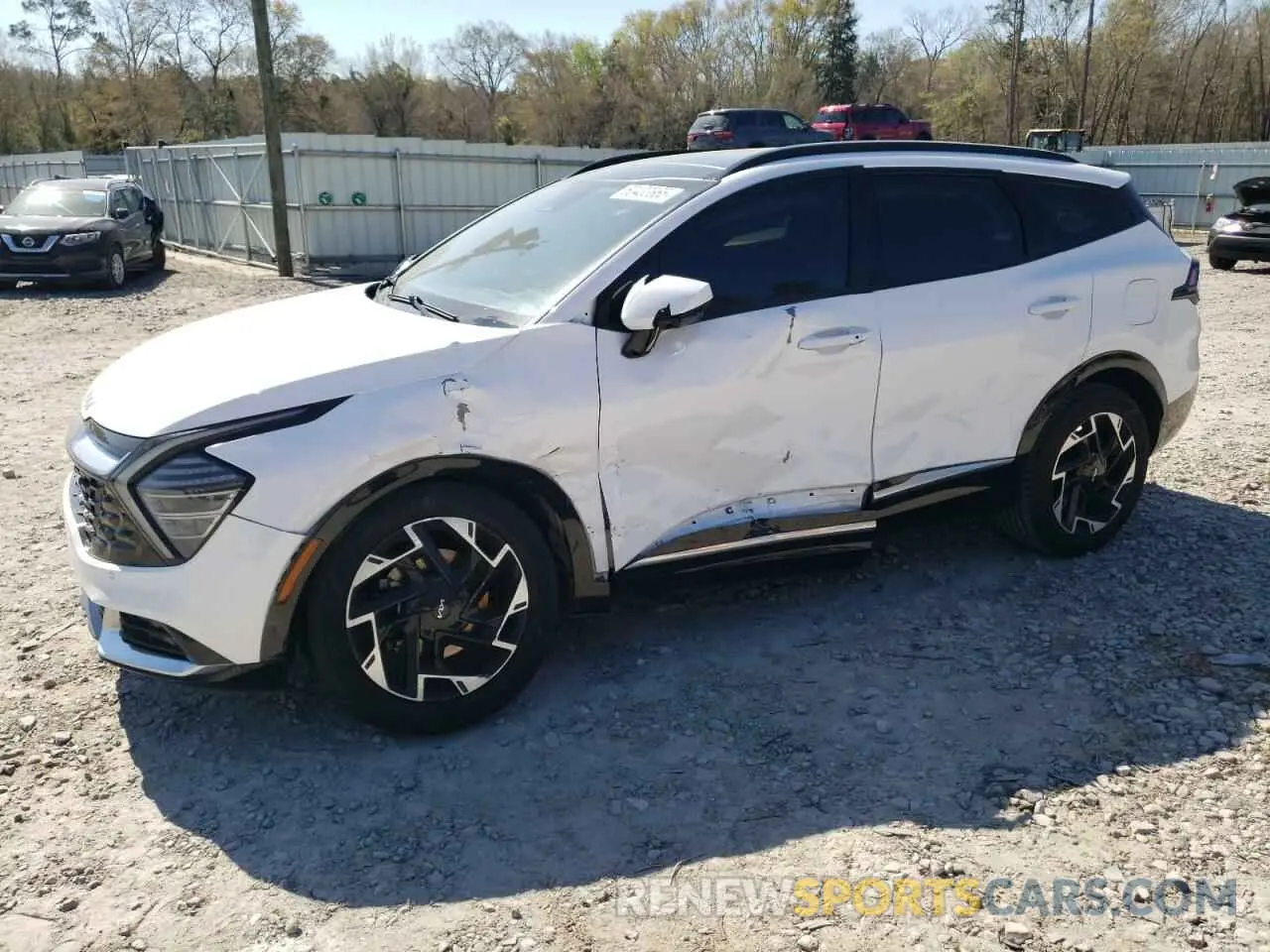 1 Photograph of a damaged car 5XYK5CAF1PG002293 KIA SPORTAGE 2023