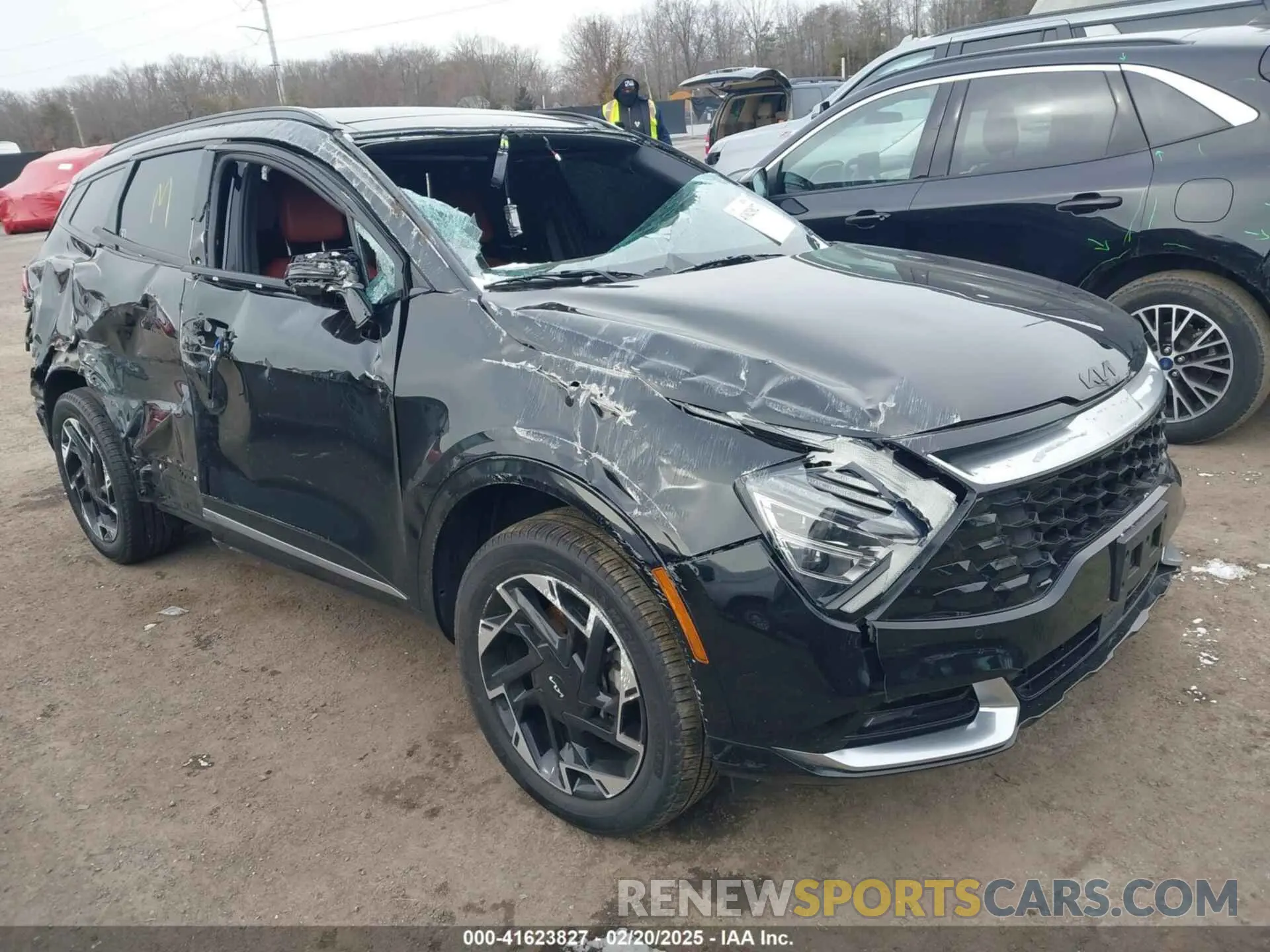1 Photograph of a damaged car 5XYK5CAF2PG003873 KIA SPORTAGE 2023