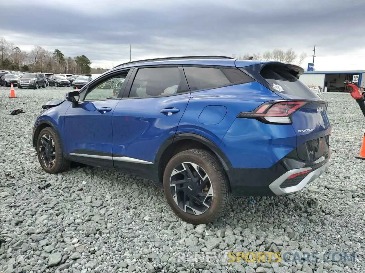 2 Photograph of a damaged car 5XYK5CAF2PG011293 KIA SPORTAGE 2023