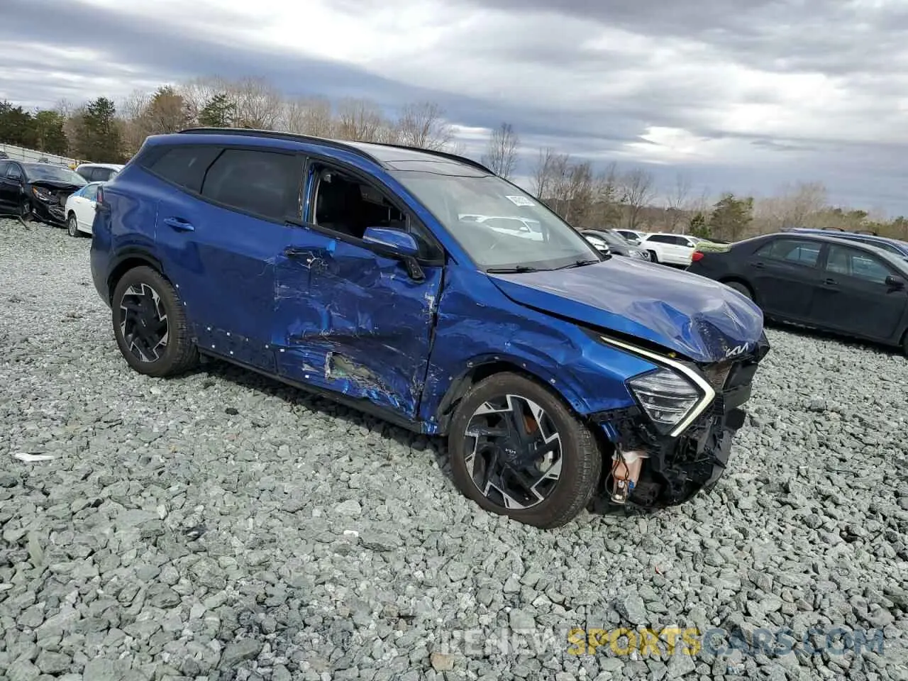 4 Photograph of a damaged car 5XYK5CAF2PG011293 KIA SPORTAGE 2023