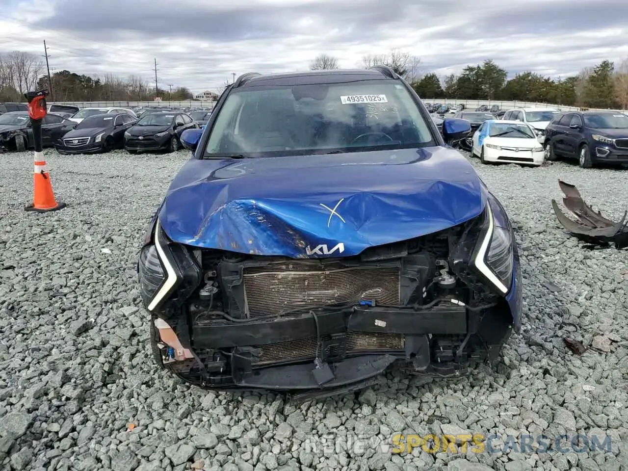 5 Photograph of a damaged car 5XYK5CAF2PG011293 KIA SPORTAGE 2023