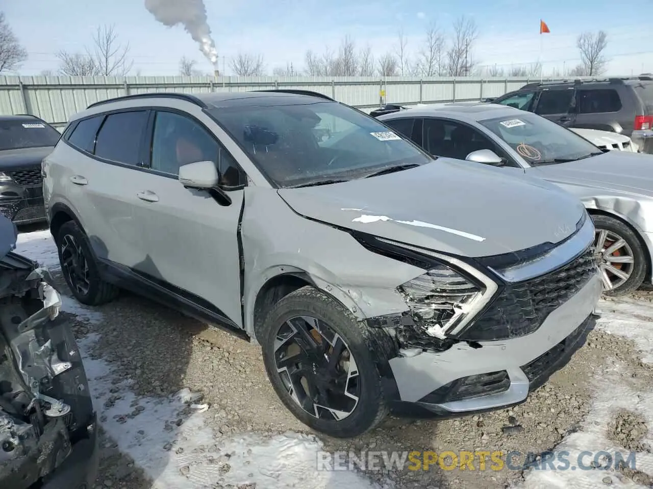 4 Photograph of a damaged car 5XYK5CAF3PG008922 KIA SPORTAGE 2023