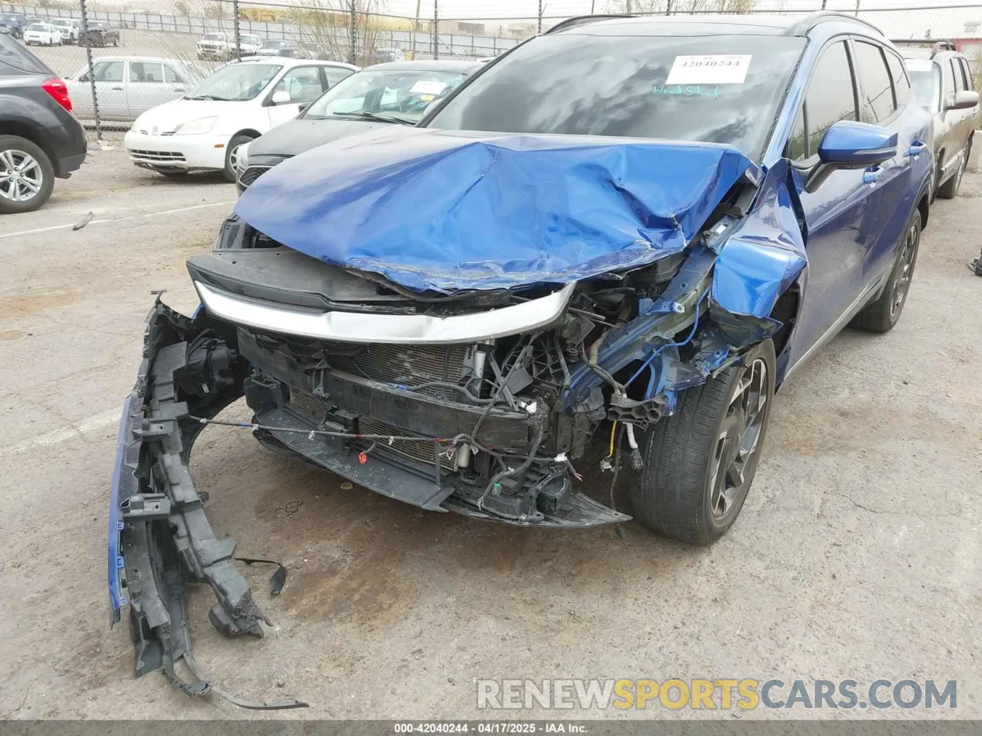 6 Photograph of a damaged car 5XYK5CAF5PG010834 KIA SPORTAGE 2023