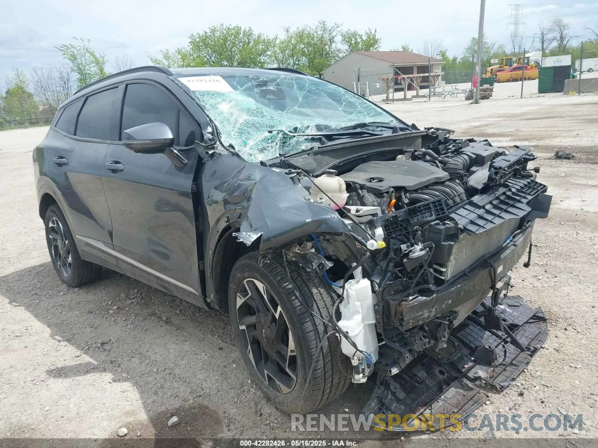 1 Photograph of a damaged car 5XYK5CAF5PG041307 KIA SPORTAGE 2023