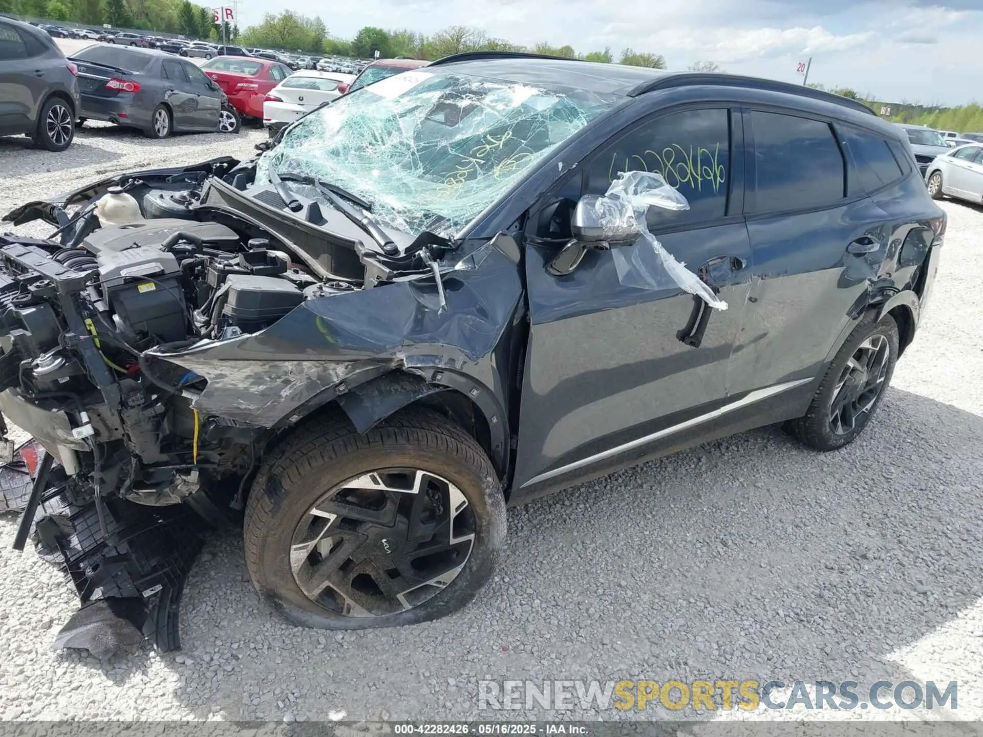 2 Photograph of a damaged car 5XYK5CAF5PG041307 KIA SPORTAGE 2023