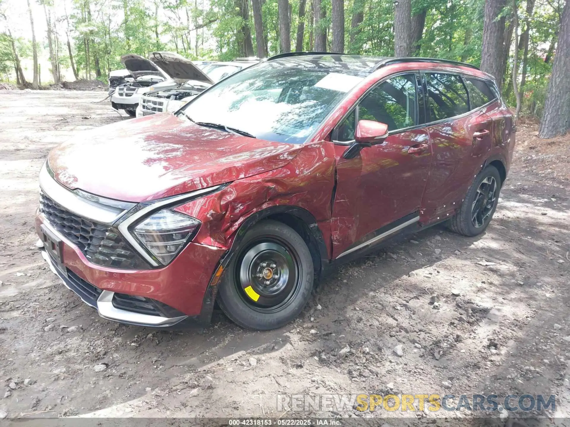 2 Photograph of a damaged car 5XYK5CAF7PG077970 KIA SPORTAGE 2023