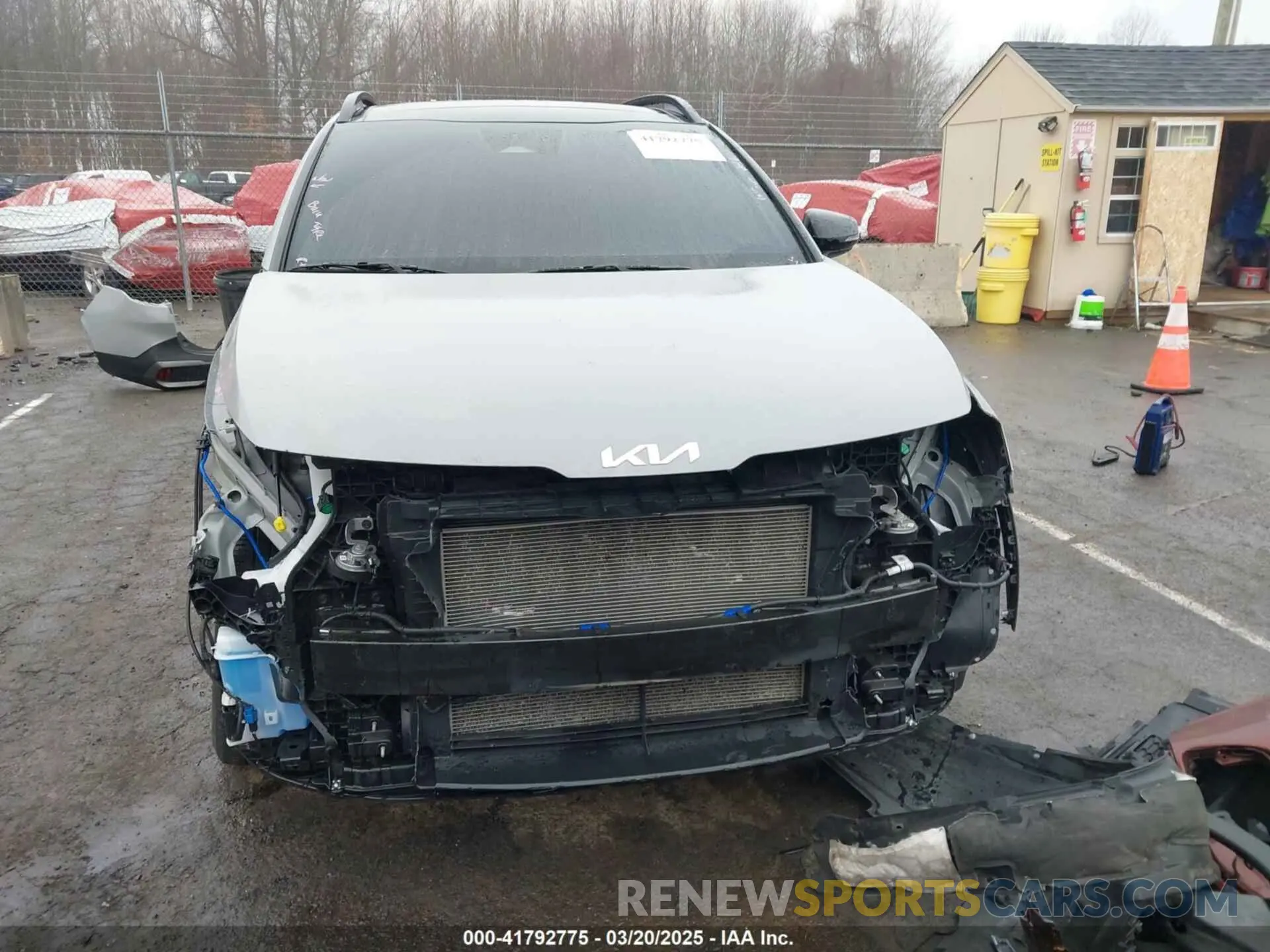 13 Photograph of a damaged car 5XYK6CAF0PG084899 KIA SPORTAGE 2023