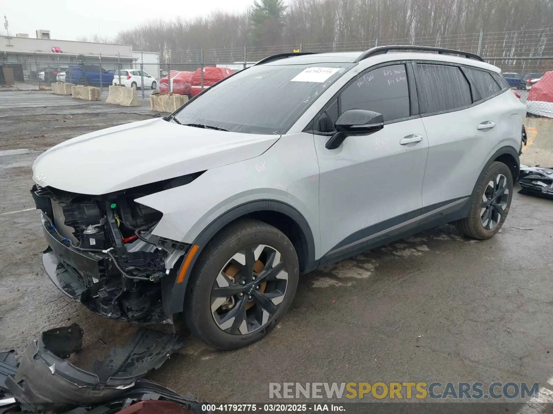 2 Photograph of a damaged car 5XYK6CAF0PG084899 KIA SPORTAGE 2023