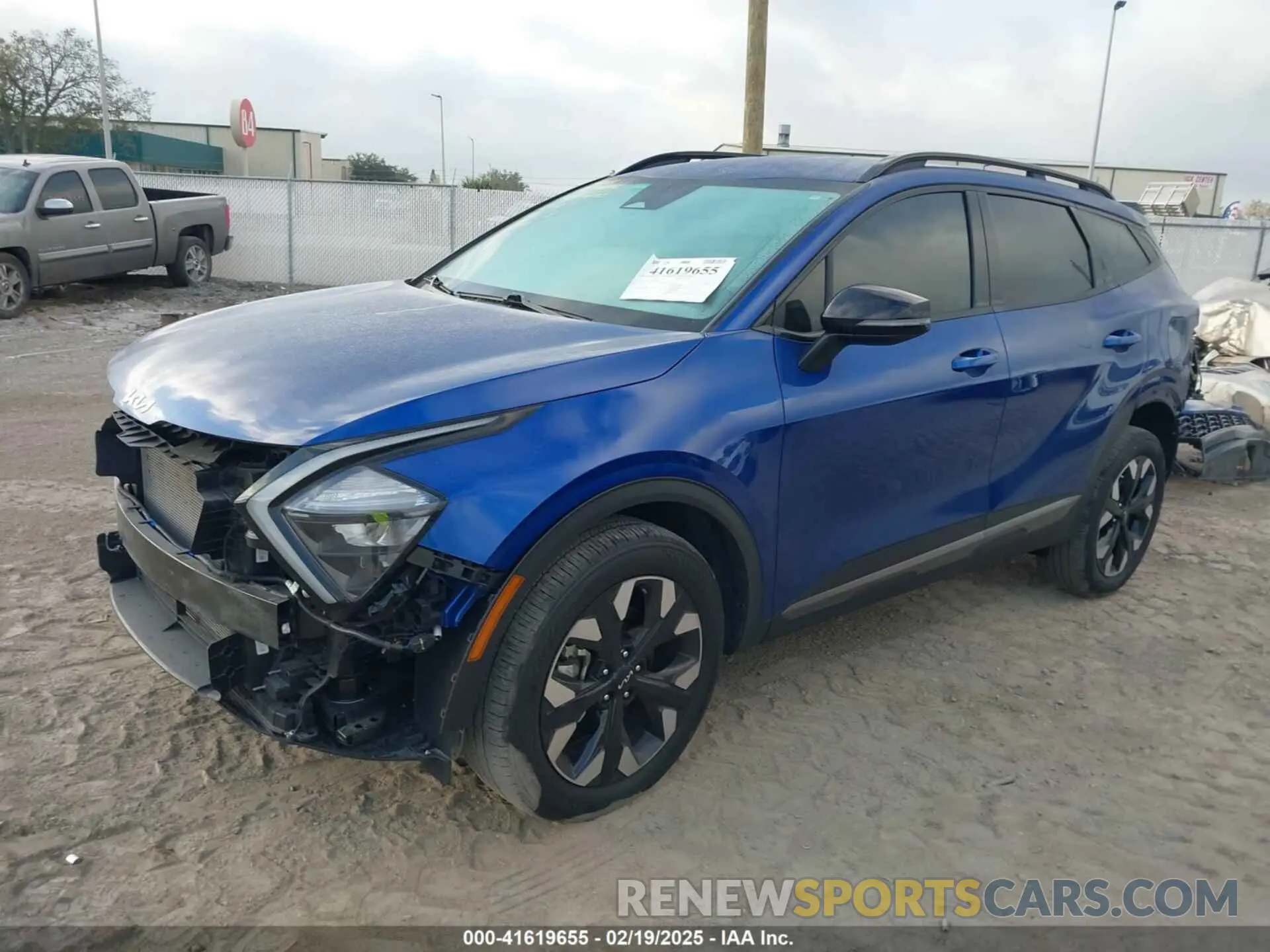2 Photograph of a damaged car 5XYK6CAF0PG091478 KIA SPORTAGE 2023