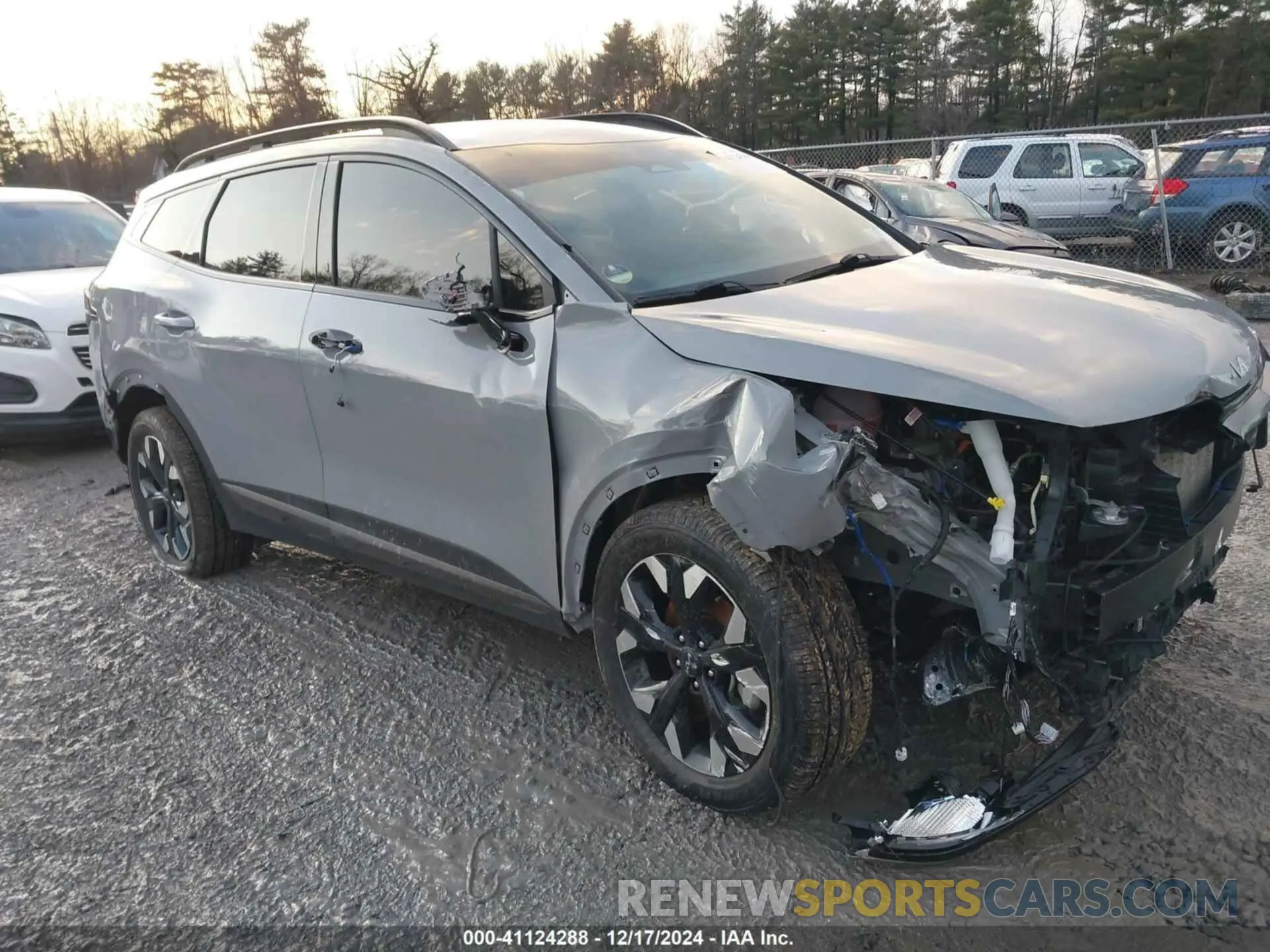 1 Photograph of a damaged car 5XYK6CAF0PG094199 KIA SPORTAGE 2023