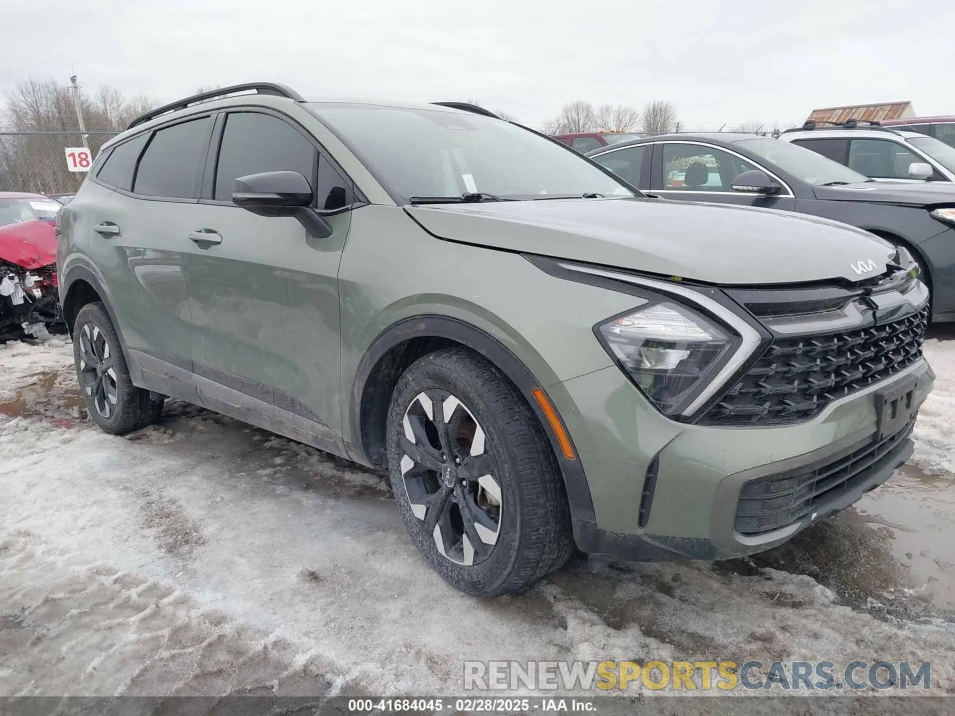 1 Photograph of a damaged car 5XYK6CAF0PG109283 KIA SPORTAGE 2023