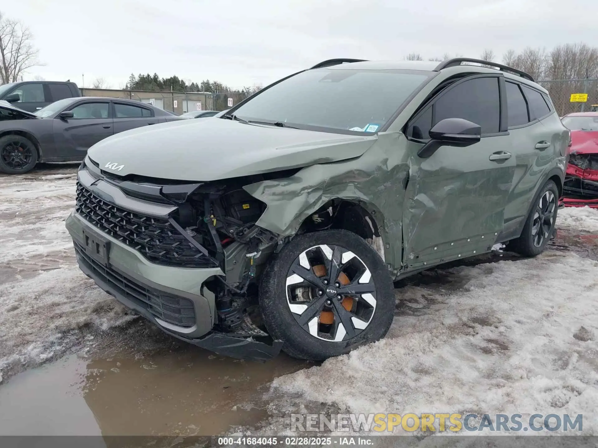 2 Photograph of a damaged car 5XYK6CAF0PG109283 KIA SPORTAGE 2023