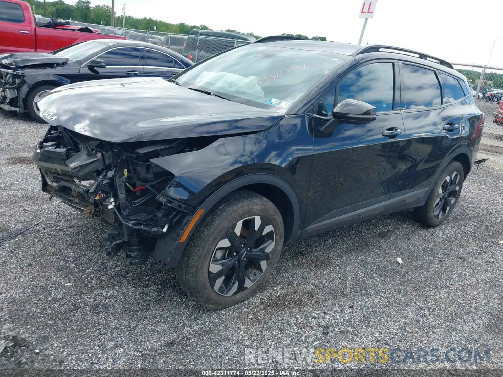 2 Photograph of a damaged car 5XYK6CAF1PG043908 KIA SPORTAGE 2023