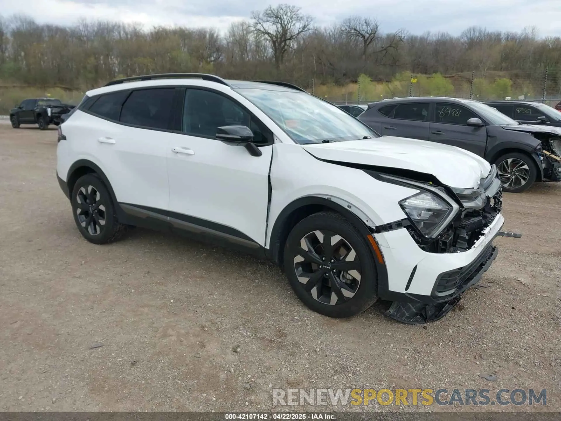 1 Photograph of a damaged car 5XYK6CAF1PG120230 KIA SPORTAGE 2023