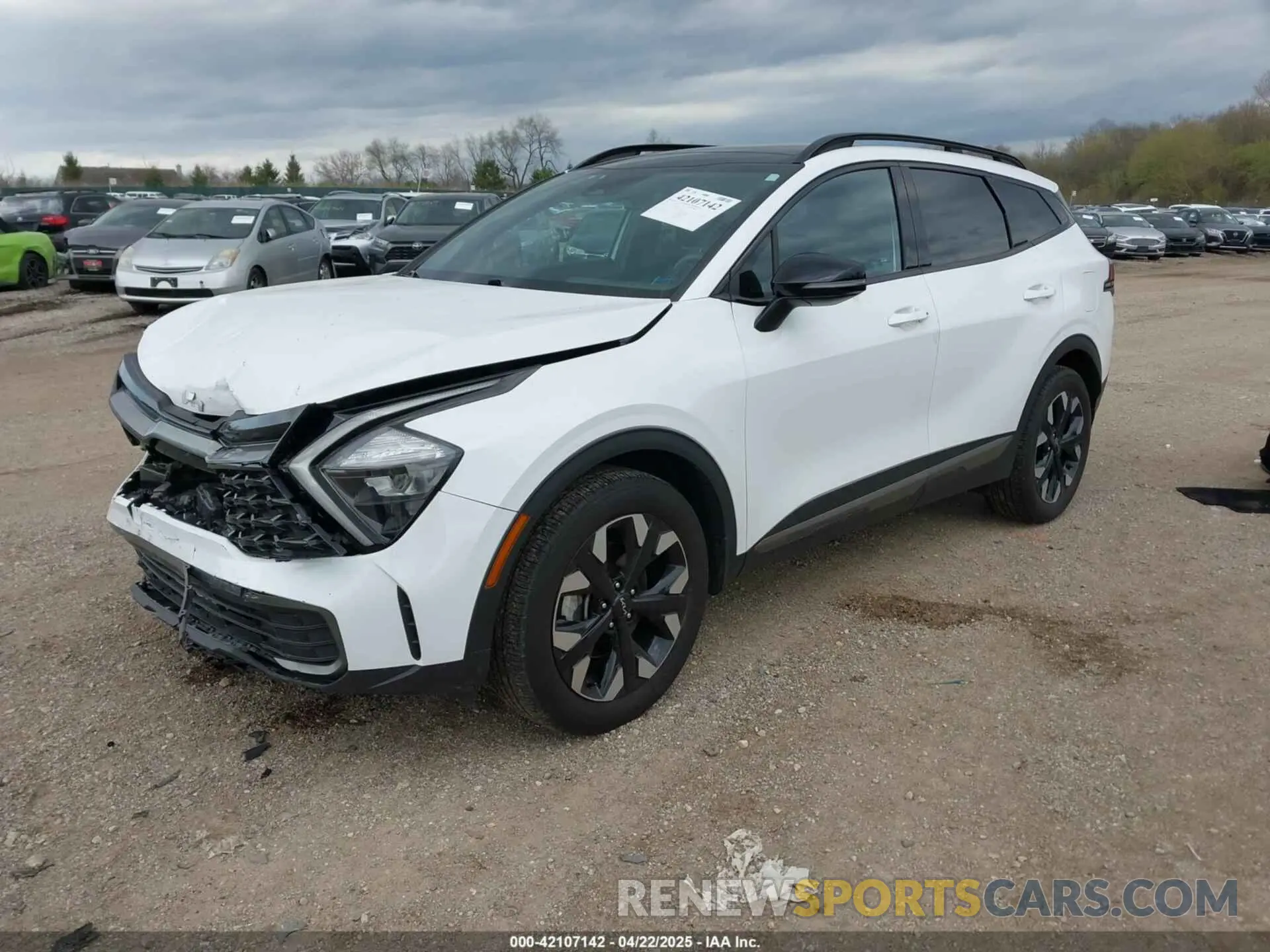 2 Photograph of a damaged car 5XYK6CAF1PG120230 KIA SPORTAGE 2023