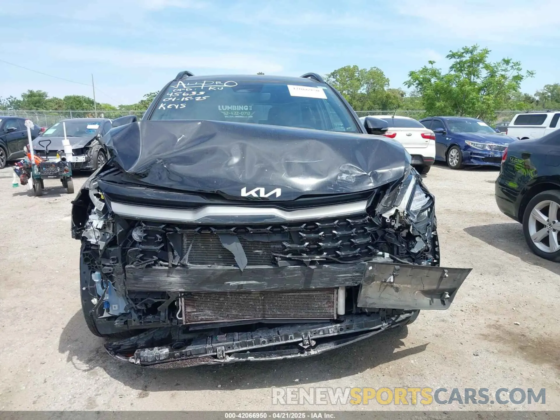 12 Photograph of a damaged car 5XYK6CAF2PG080773 KIA SPORTAGE 2023