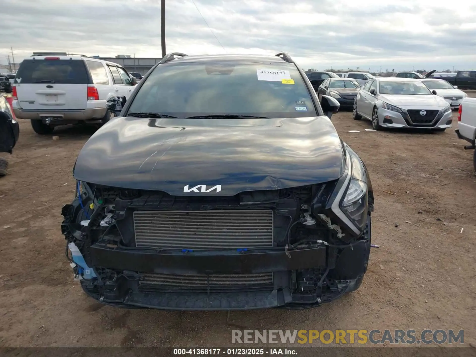 13 Photograph of a damaged car 5XYK6CAF3PG045417 KIA SPORTAGE 2023