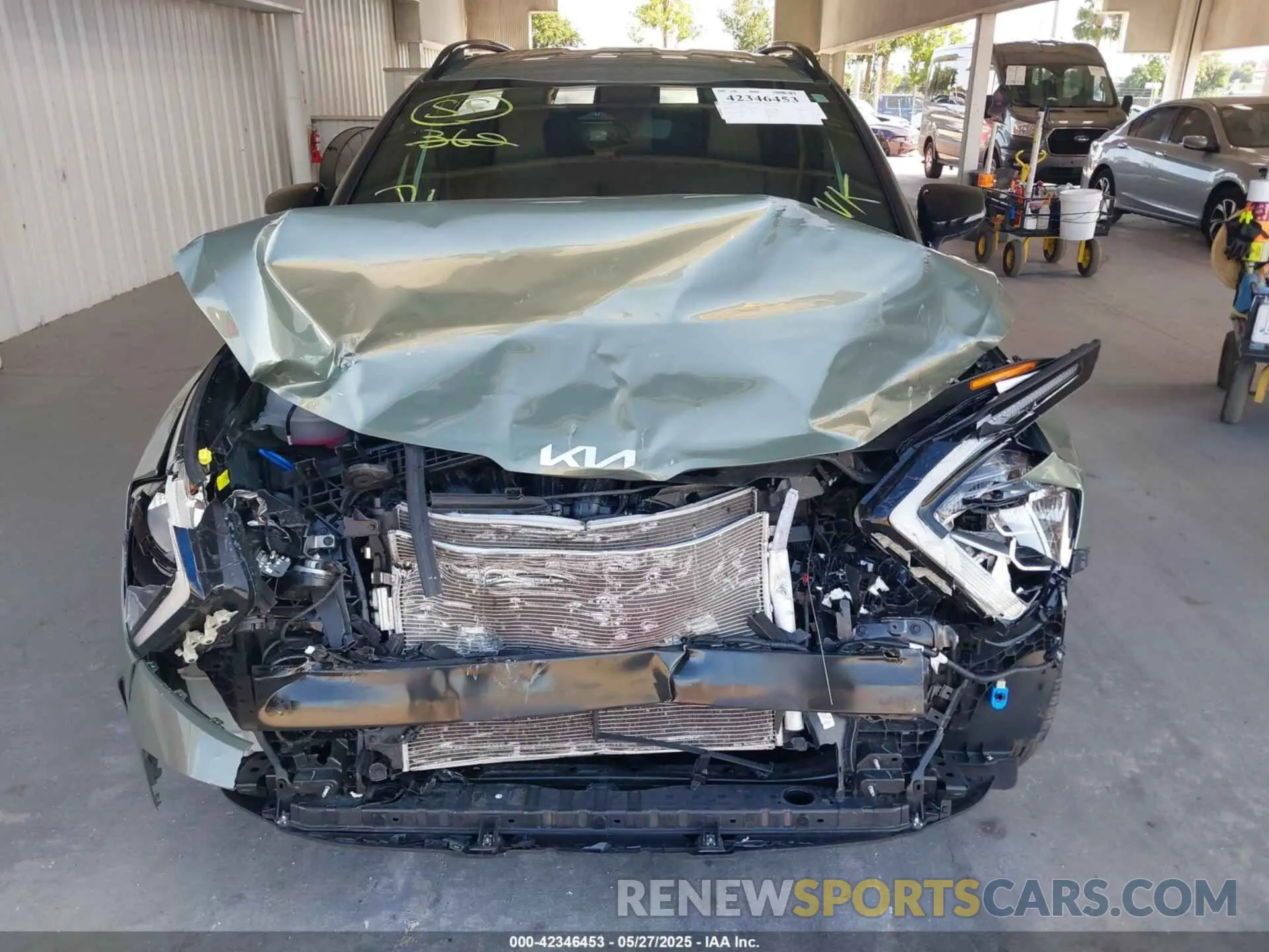 11 Photograph of a damaged car 5XYK6CAF3PG133156 KIA SPORTAGE 2023