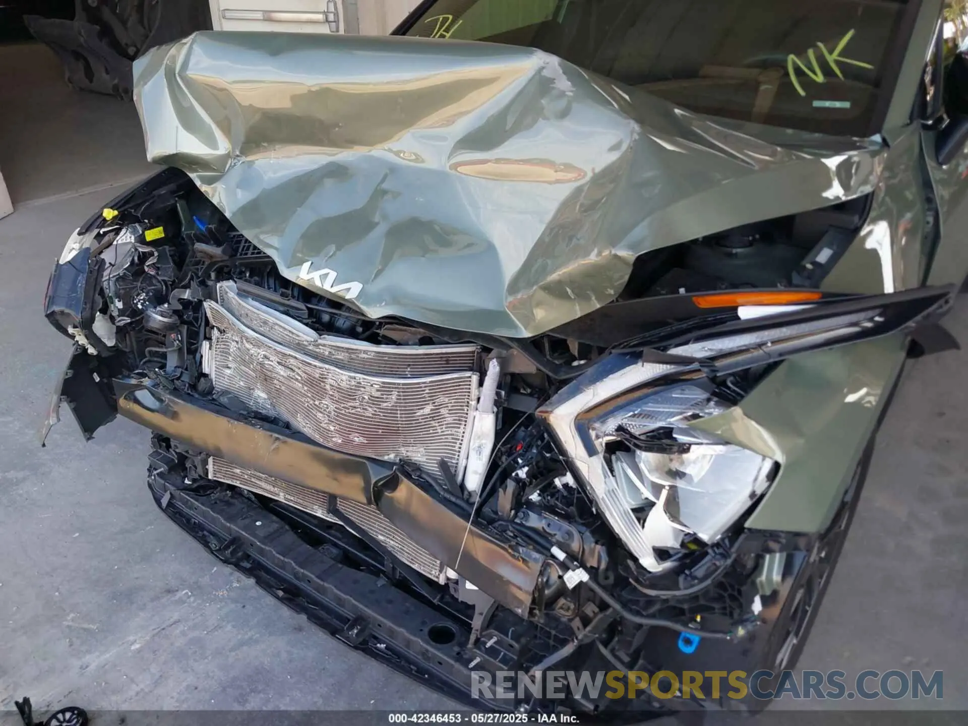 6 Photograph of a damaged car 5XYK6CAF3PG133156 KIA SPORTAGE 2023