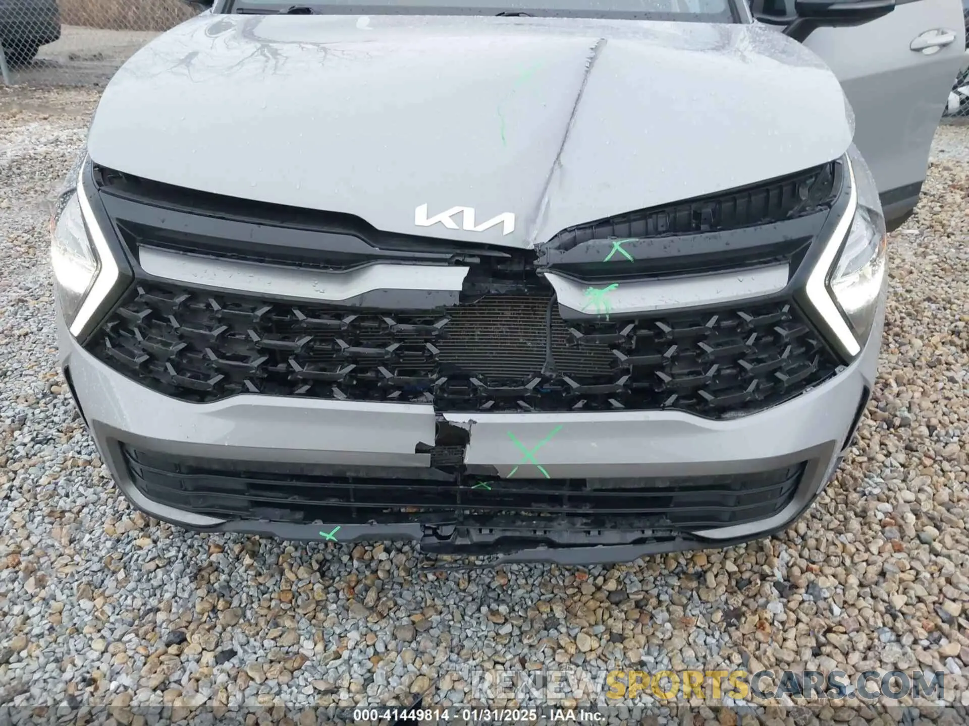 6 Photograph of a damaged car 5XYK6CAF4PG032594 KIA SPORTAGE 2023