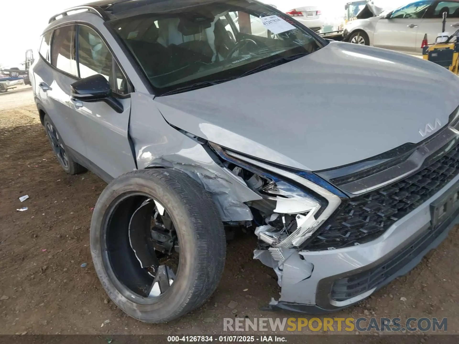 6 Photograph of a damaged car 5XYK6CAF5PG001497 KIA SPORTAGE 2023